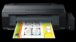 Máy in Epson L1300, In phun màu A3, có bộ tiếp mực ngoài _chính hãng